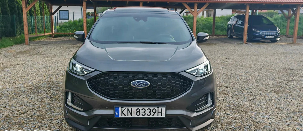ford małopolskie Ford EDGE cena 166900 przebieg: 82731, rok produkcji 2019 z Żarów